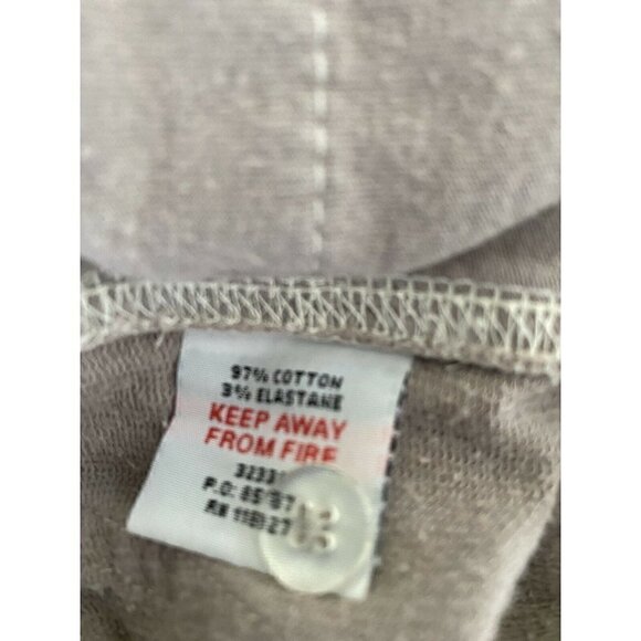 Mini Boden Girl’s Size 13 Neutral Gray‎ Cotton Knit Pant - Picture 5 of 5